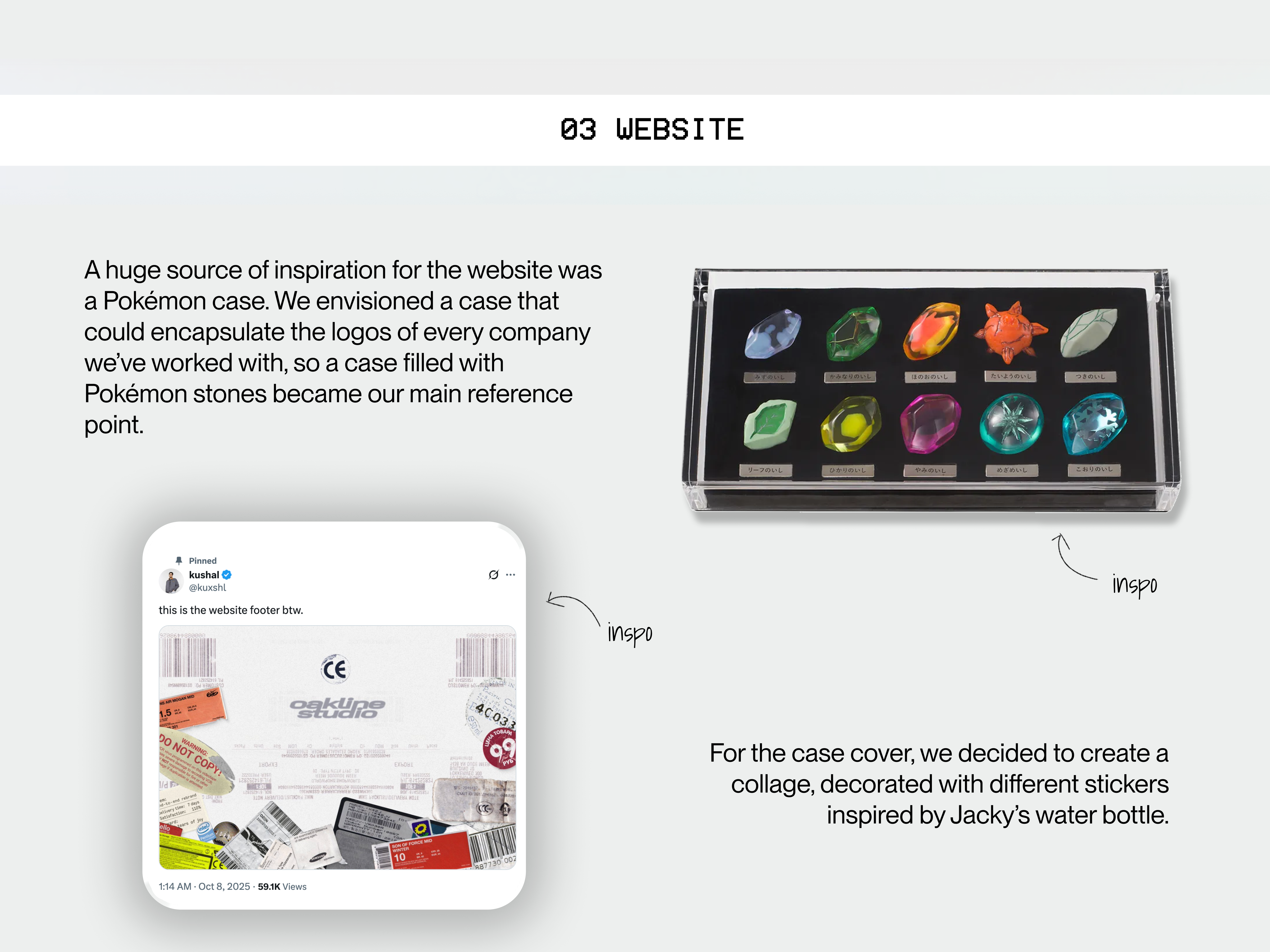 Hard Launch website inspiration and case overview